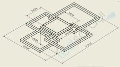 Dekoratif Kare Lineer Özel