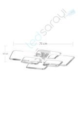 Dekoratif Led Avize ACR-PL-01-6