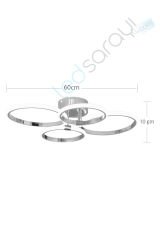 Dekoratif Led Avize ACR-PL-02-4