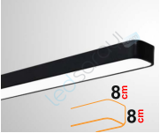 Sıva Üstü Oval Linear Armatür
