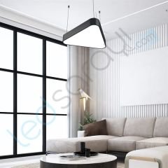 Dekoratif Oval Üçgen Davul Linear Armatür