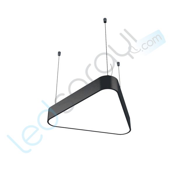 Dekoratif Oval Üçgen Davul Linear Armatür